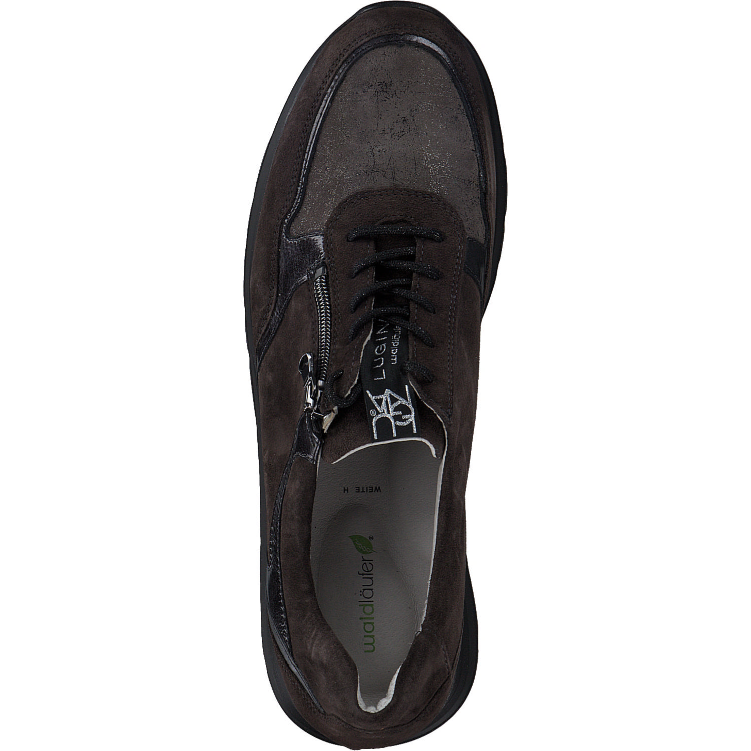 Waldläufer Feli 793001, Schnürschuhe, Damen, Grau