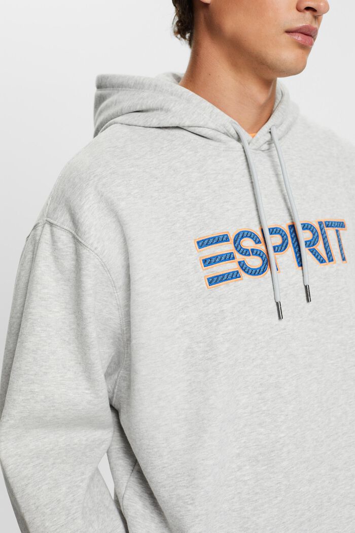 Logo-Hoodie aus Baumwollmix