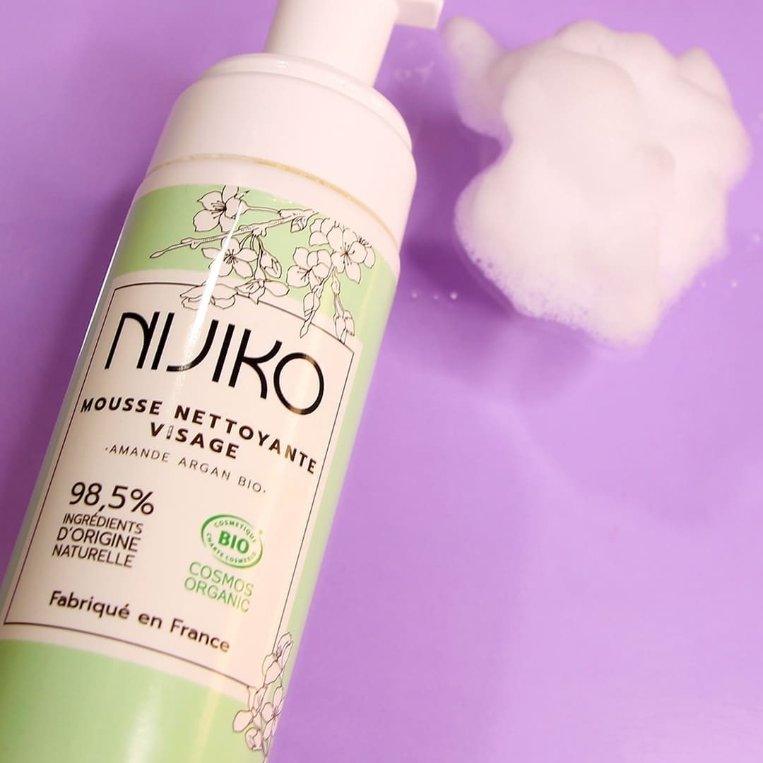 NIJIKO Organic arctisztító hab száraz bőrre