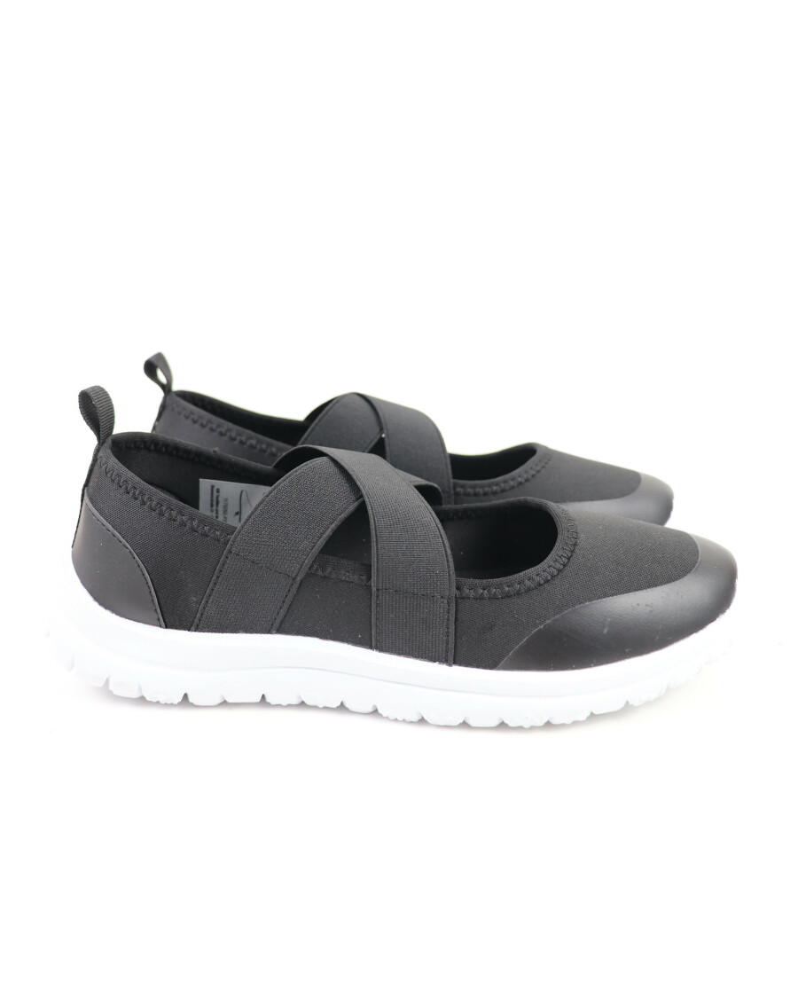 Schwarze Slip-ons