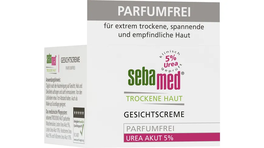 Sebamed Trockene Haut parfumfrei Gesichtscreme 50 ml