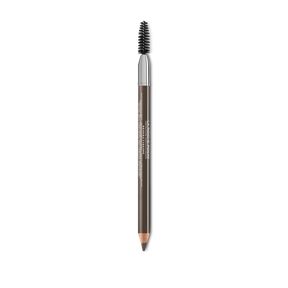 La Roche-Posay Toleriane Crayon Sourcils teinte foncée Crayon à Sourcils Brow Peaux Sensibles Teinte Brune