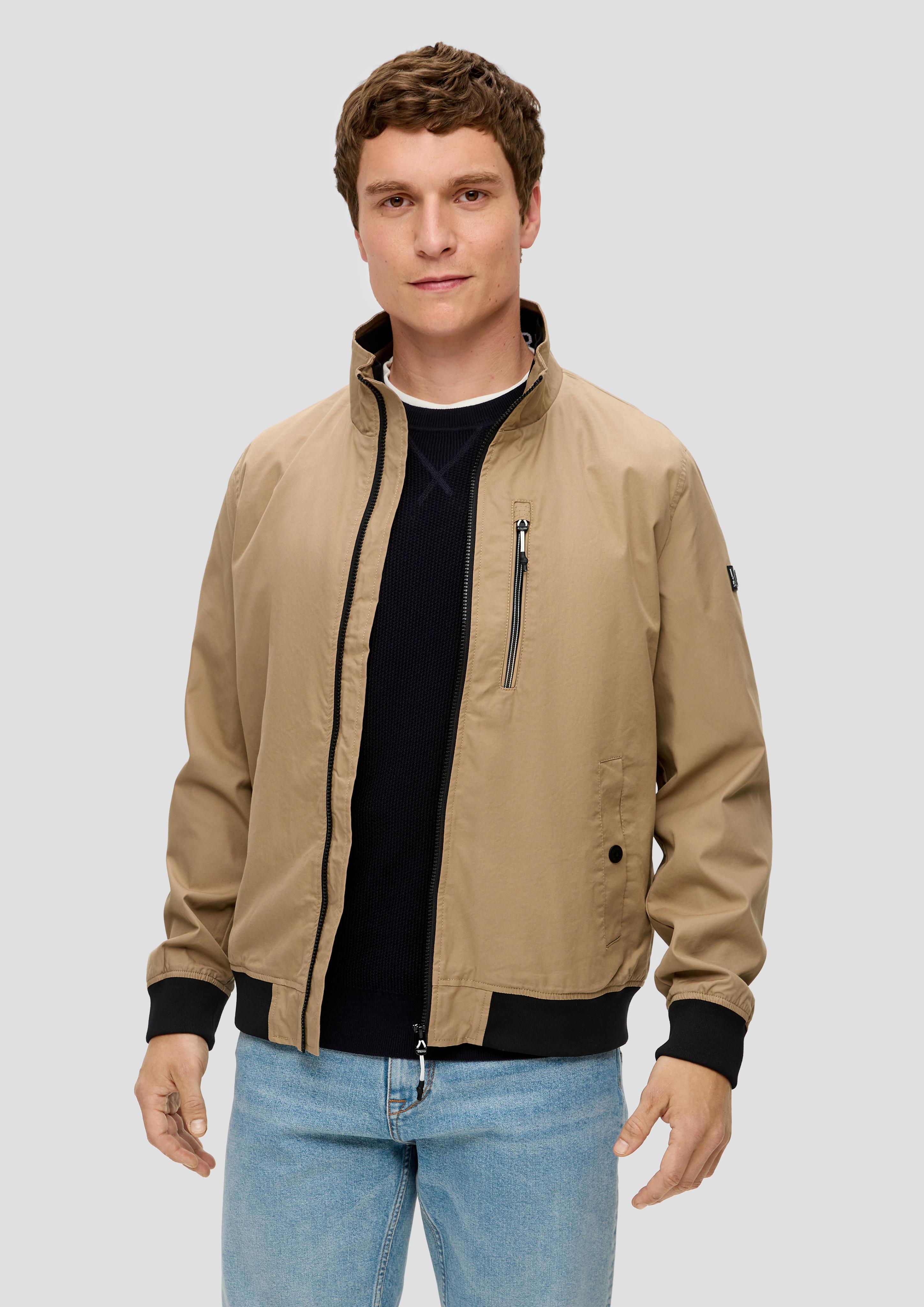 Twilljacke mit Stehkragen  2141342-8410