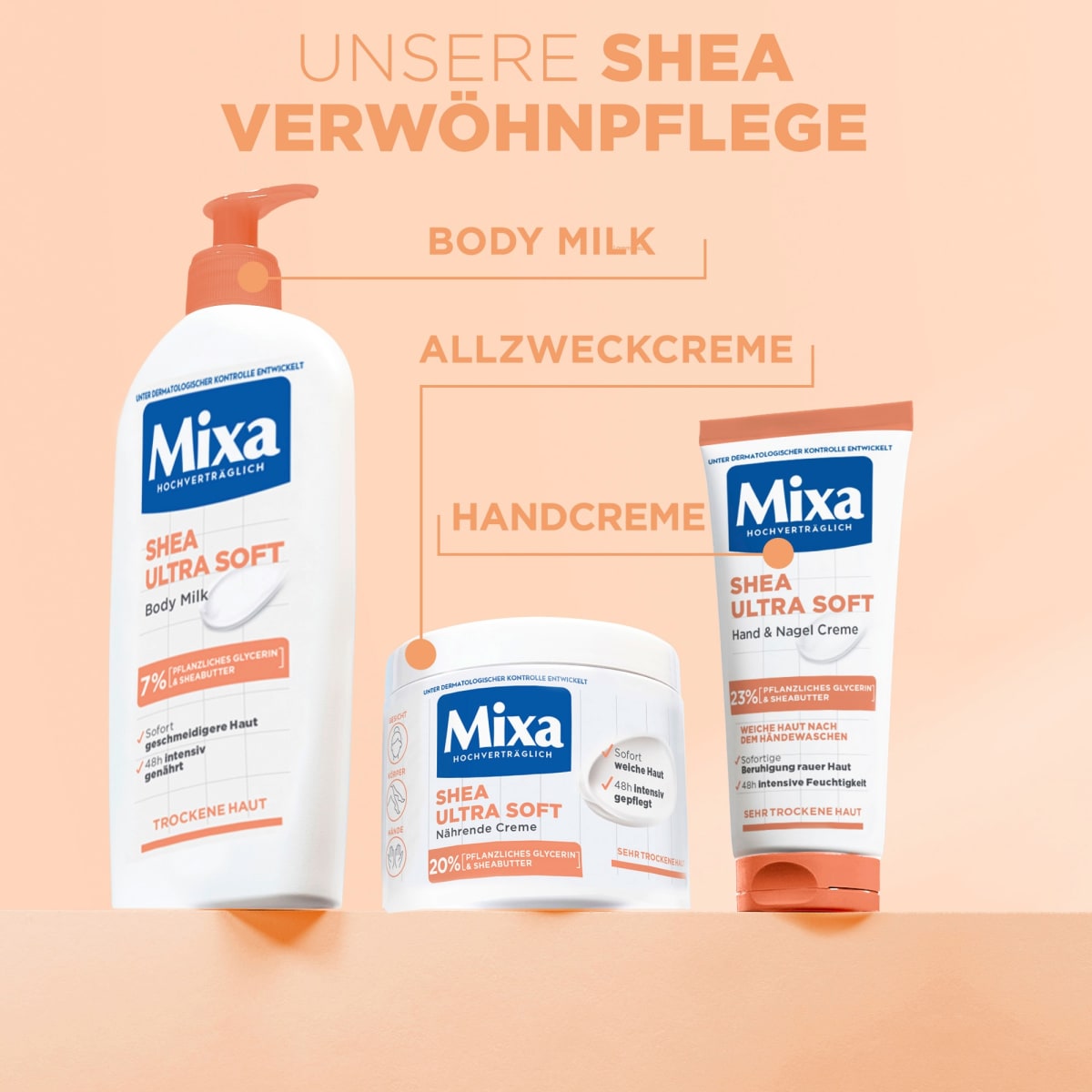 Pflegecreme Shea Intensive, 400 ml