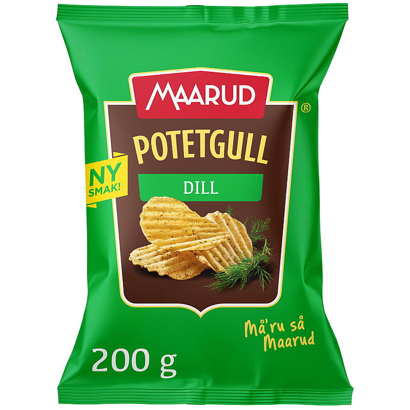 Maarud Potetgull 200 g Dill Maarud