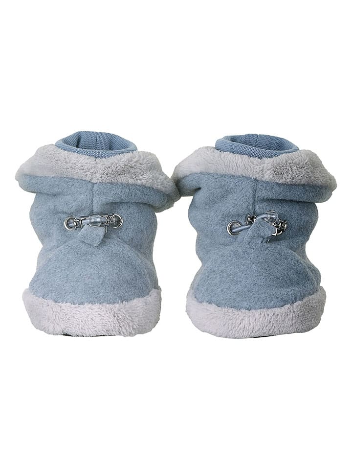 Sterntaler® Hauschuhe in Hellblau/ Weiß günstig kaufen