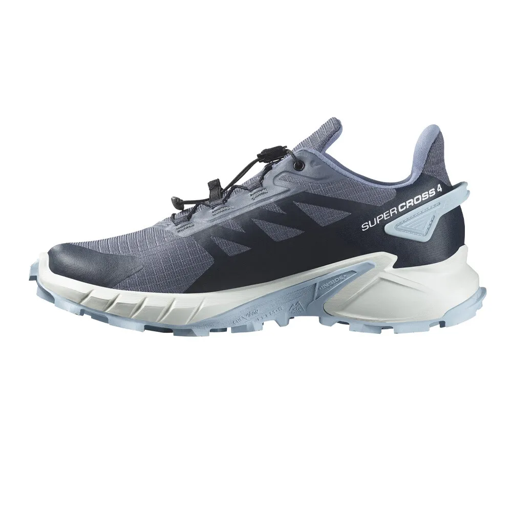 Salomon SHOES Supercross W Grisai Wht Cashbl 4 L47461700 / blau