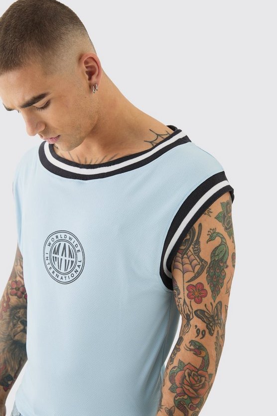 Kurzes Basketball-Tanktop