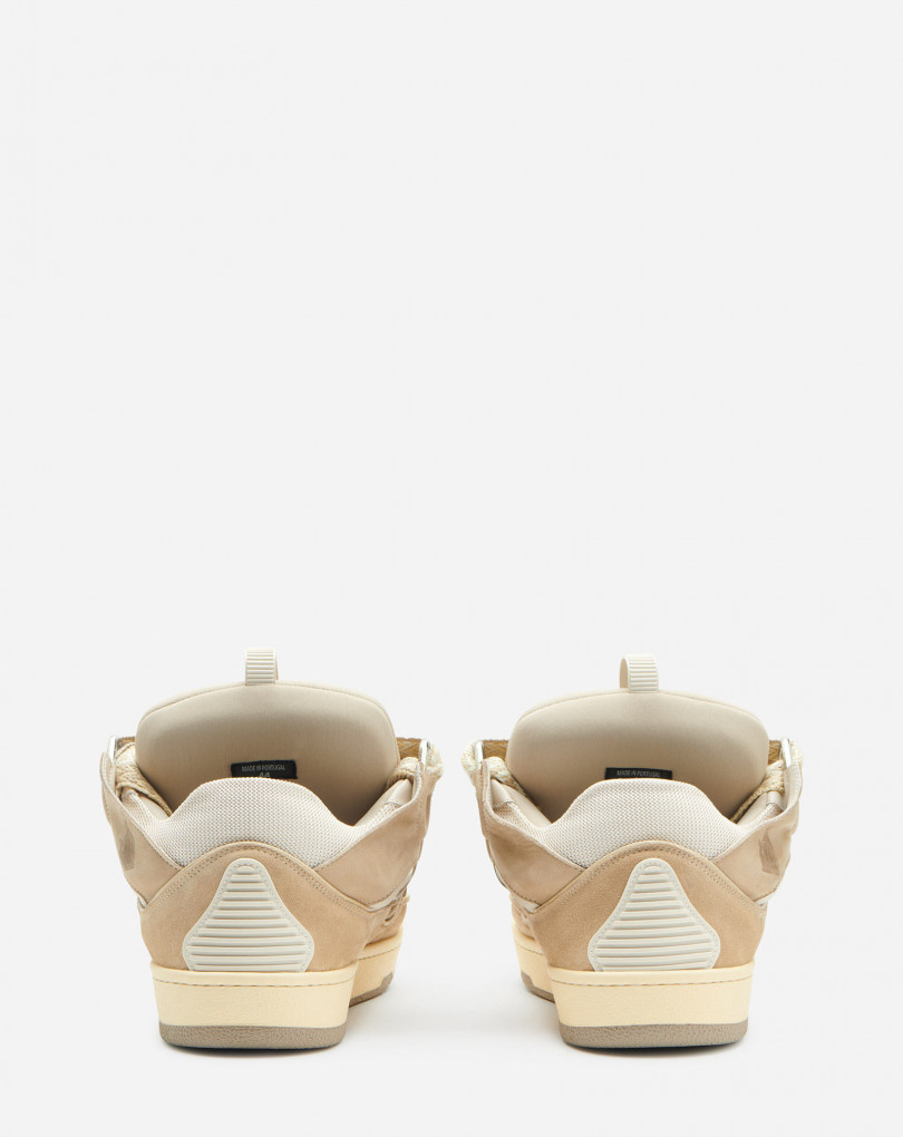 SNEAKERS CURB EN CUIR