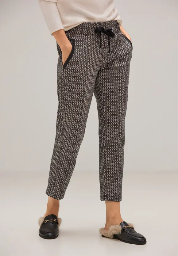 Street One Loose Fit Scuba Joggpants