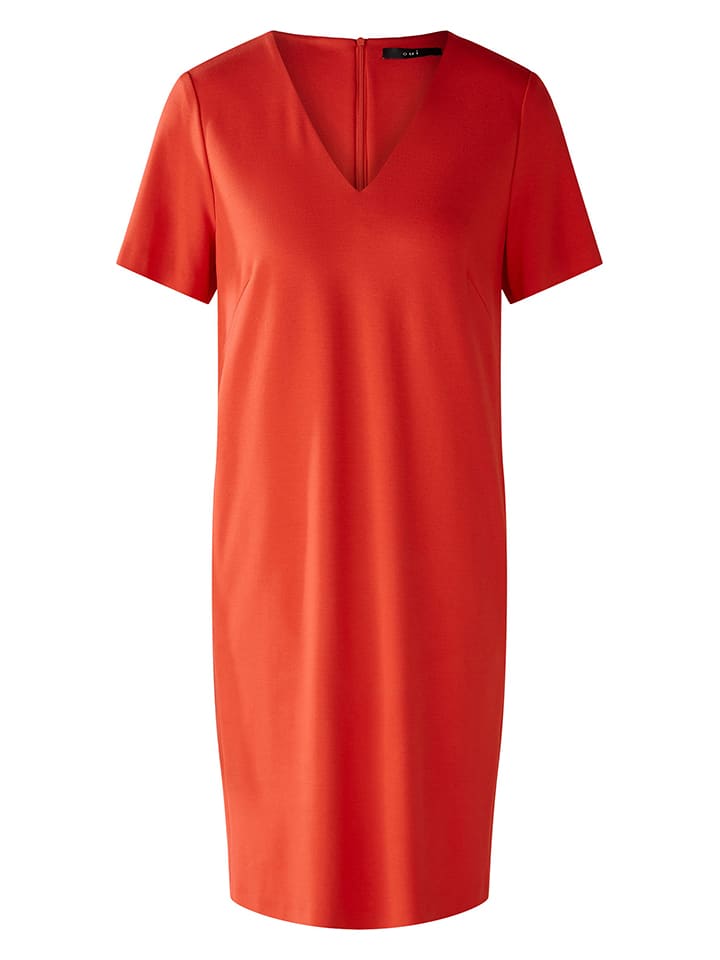 Oui Kleid in Rot günstig kaufen