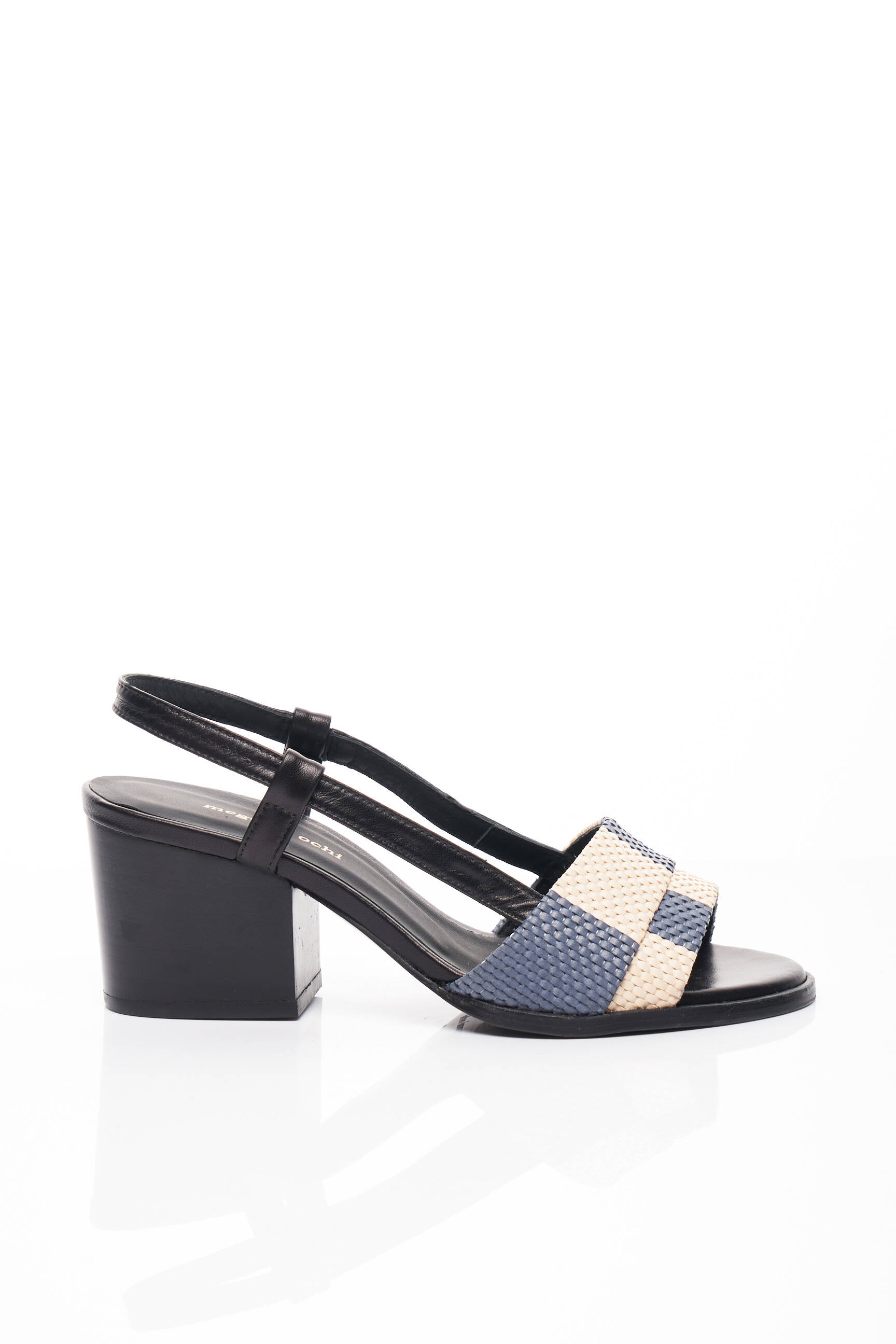 Megumi Ochi Sandales Nu Pieds Femme couleur bleu