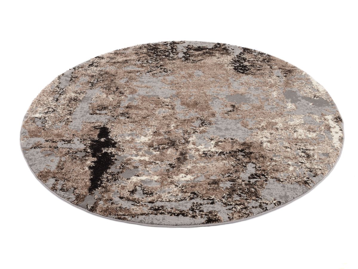 Webteppich Locri Braun-Beige 200 cm