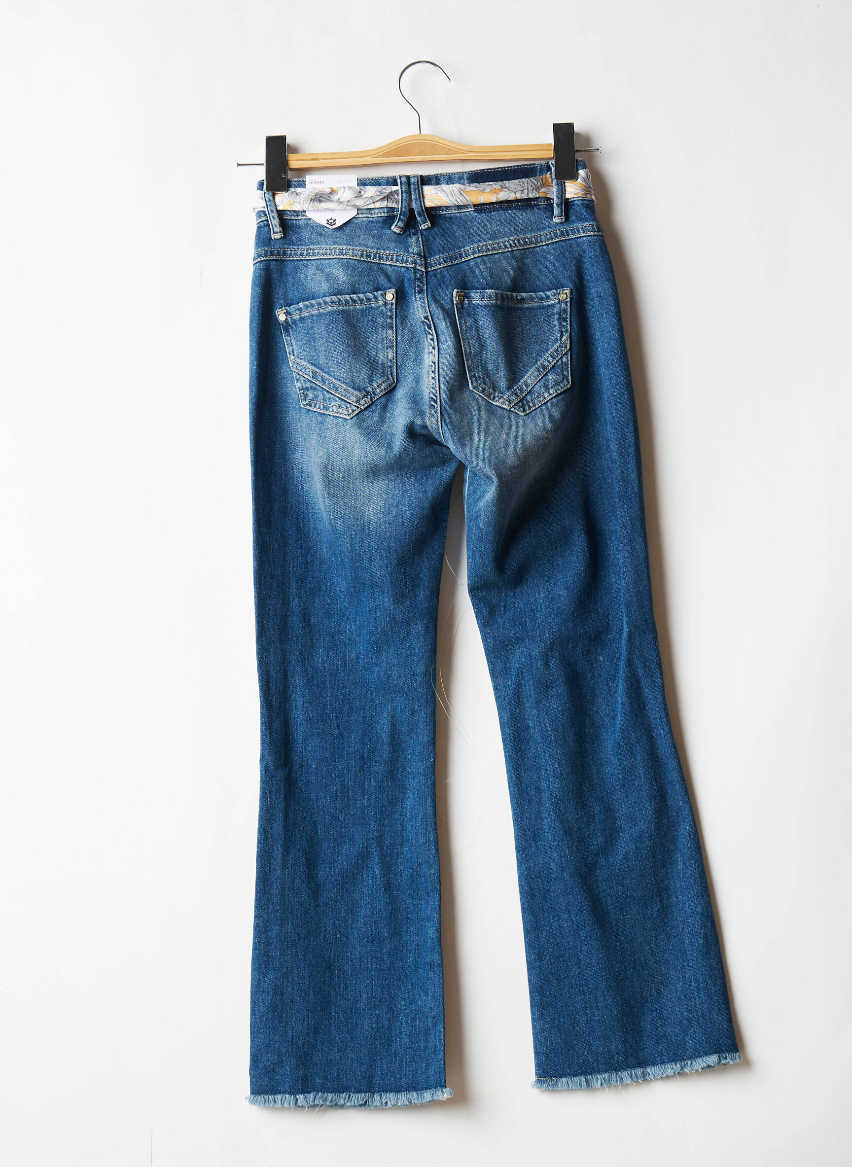 Freeman T Porter Jeans Bootcut Femme couleur bleu