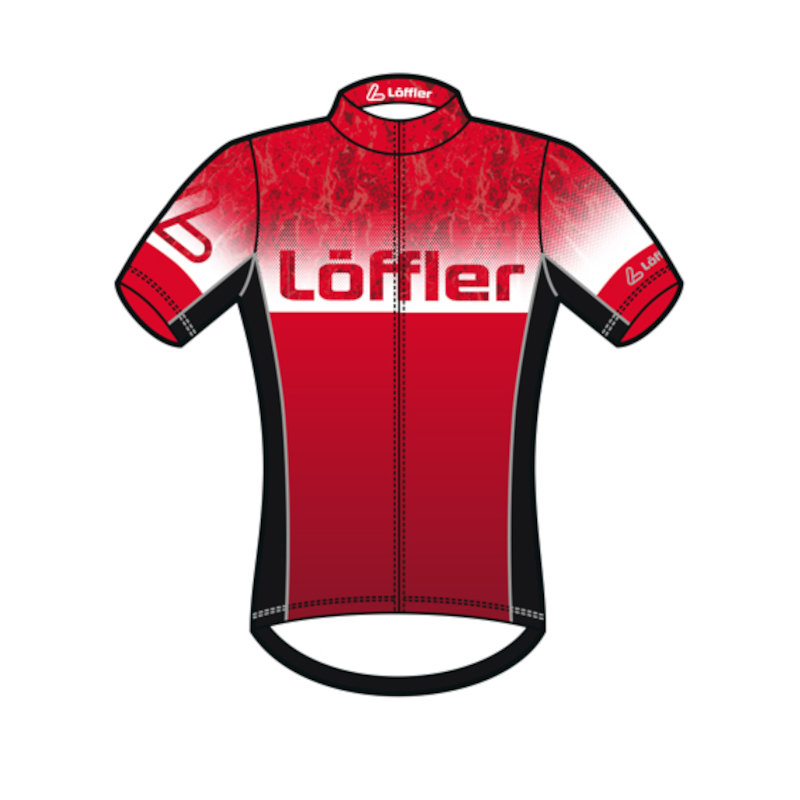 Löffler FZ Messenger 2 rötes Herren-Radtrikot