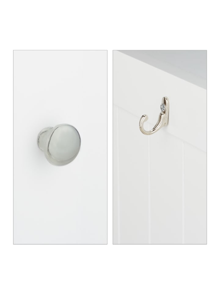 relaxdays Katzenschrank in Weiß - (B)48 x (H)64 x (T)53 günstig kaufen onesize