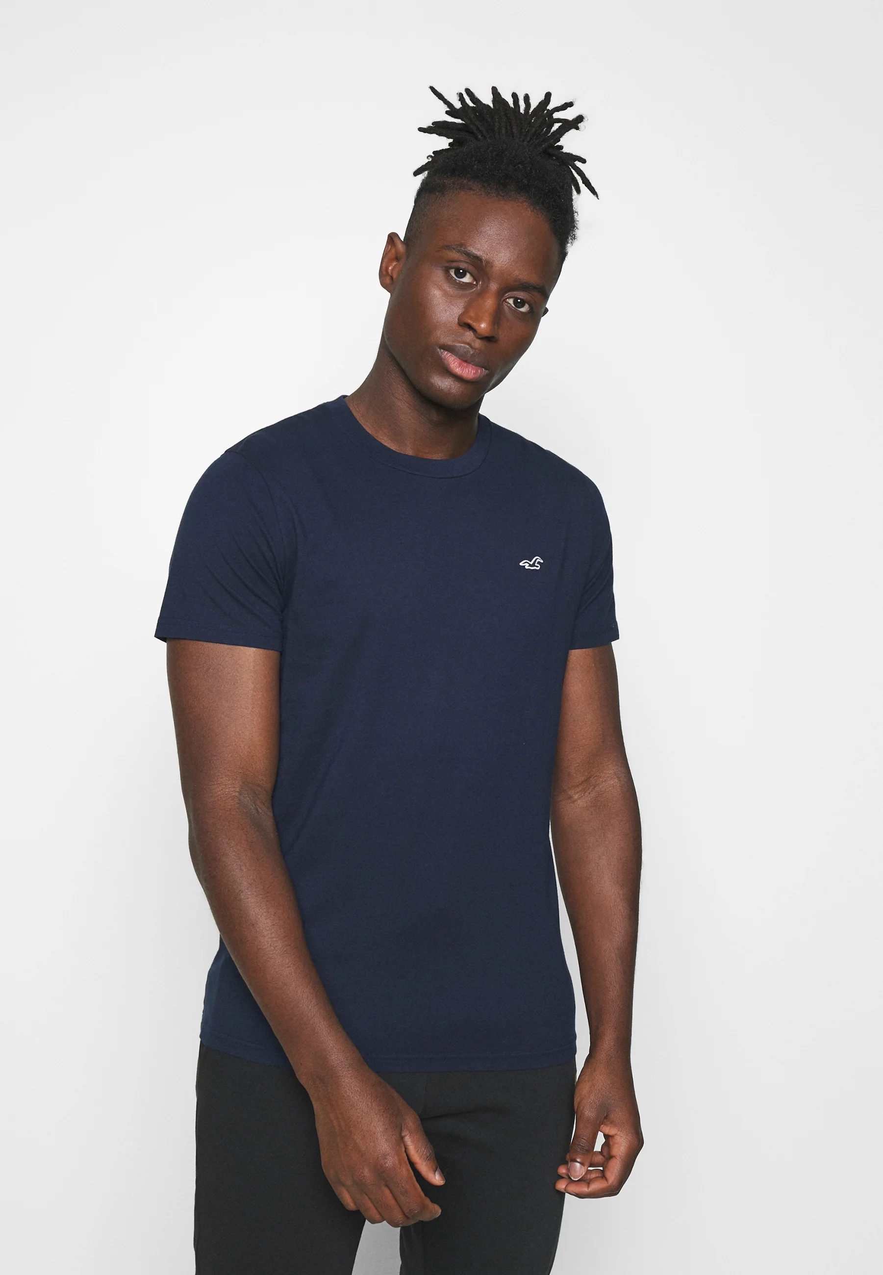 Camiseta básica Hollister Co. ICON CREW (paquete de 7)