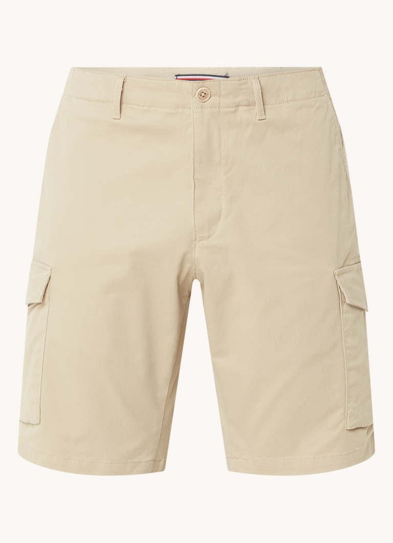Pantaloni scurți cargo Tommy Hilfiger Harlem cu croială dreaptă și buzunare cu clapă