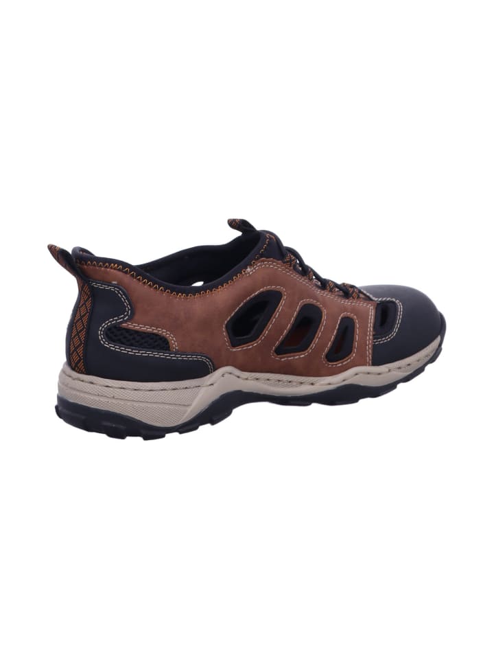 rieker Herren Halbschuhe  in Braun günstig kaufen