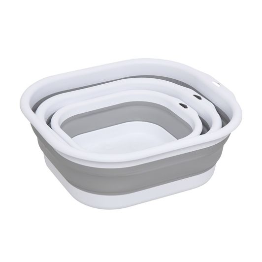 Set de 3 căzi pliabile – 3, 5 și 10 litri