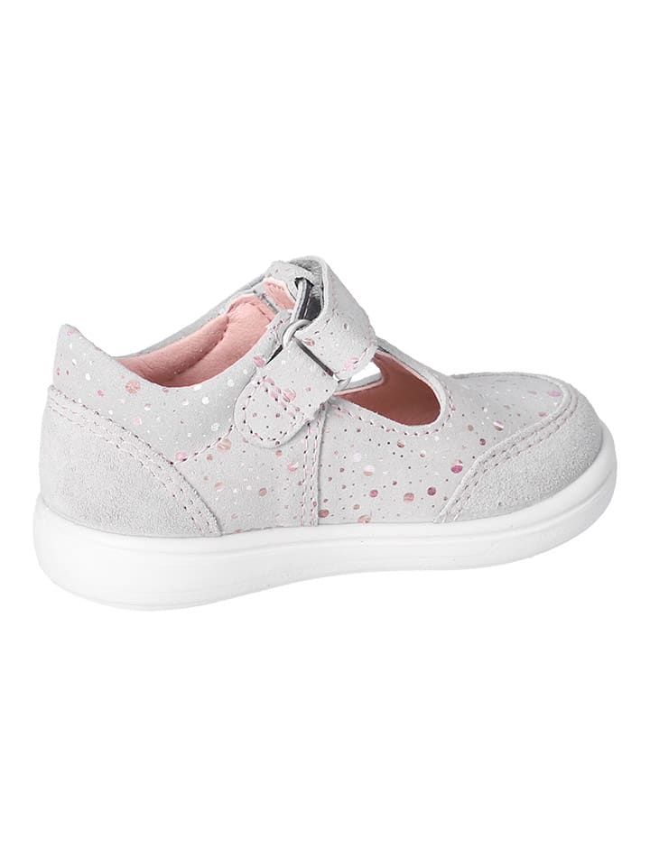 PEPINO Leder-Sneakers in Grau günstig kaufen