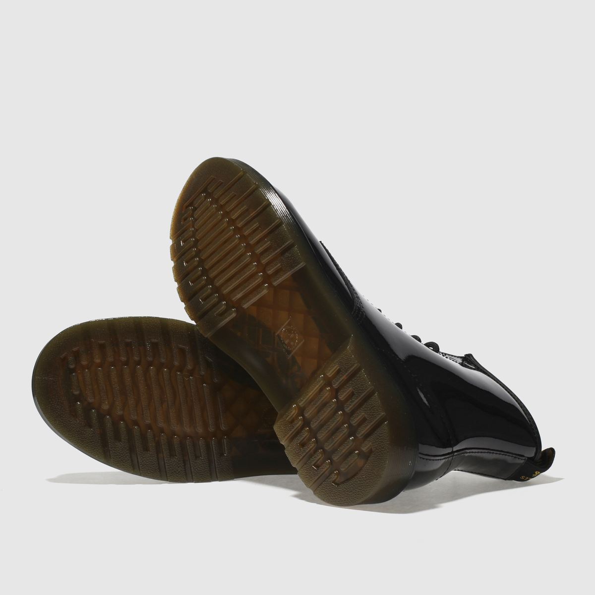 Dr Martens svarta 1460 flickstövlar för ungdomar