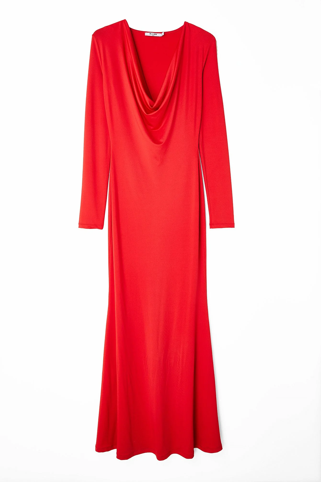 Drapiertes Maxikleid