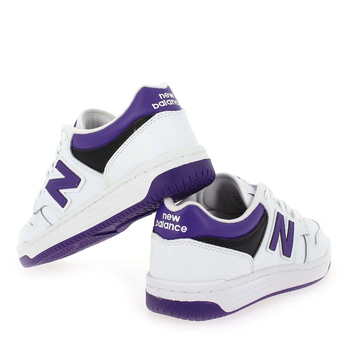 New Balance  BB480 LNGD - Blanc Violet