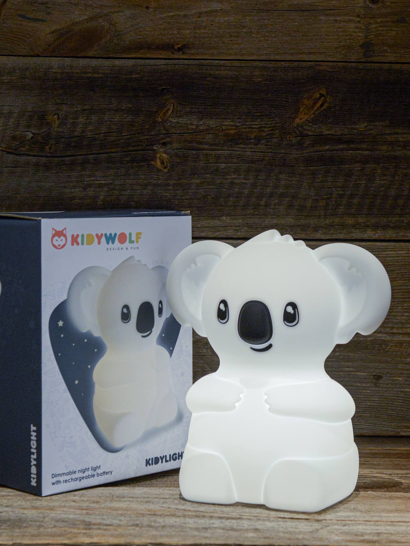 Kidywolf Kinderzimmer Schlummerlicht KIDYLIGHT KOALA XL KIDYWOLF - weiß
