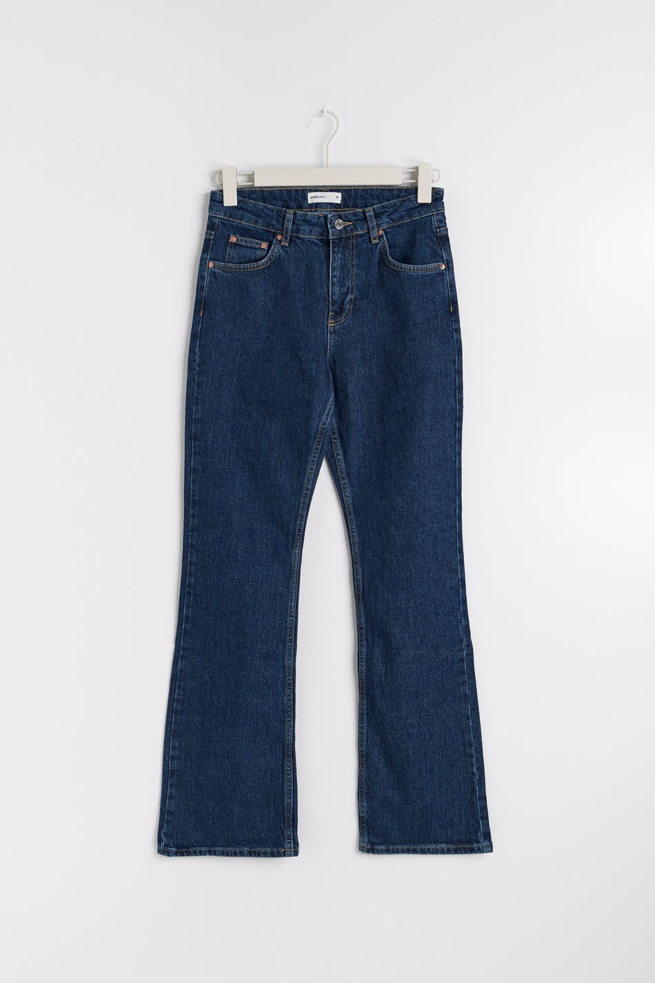 Full length petite flare jeans