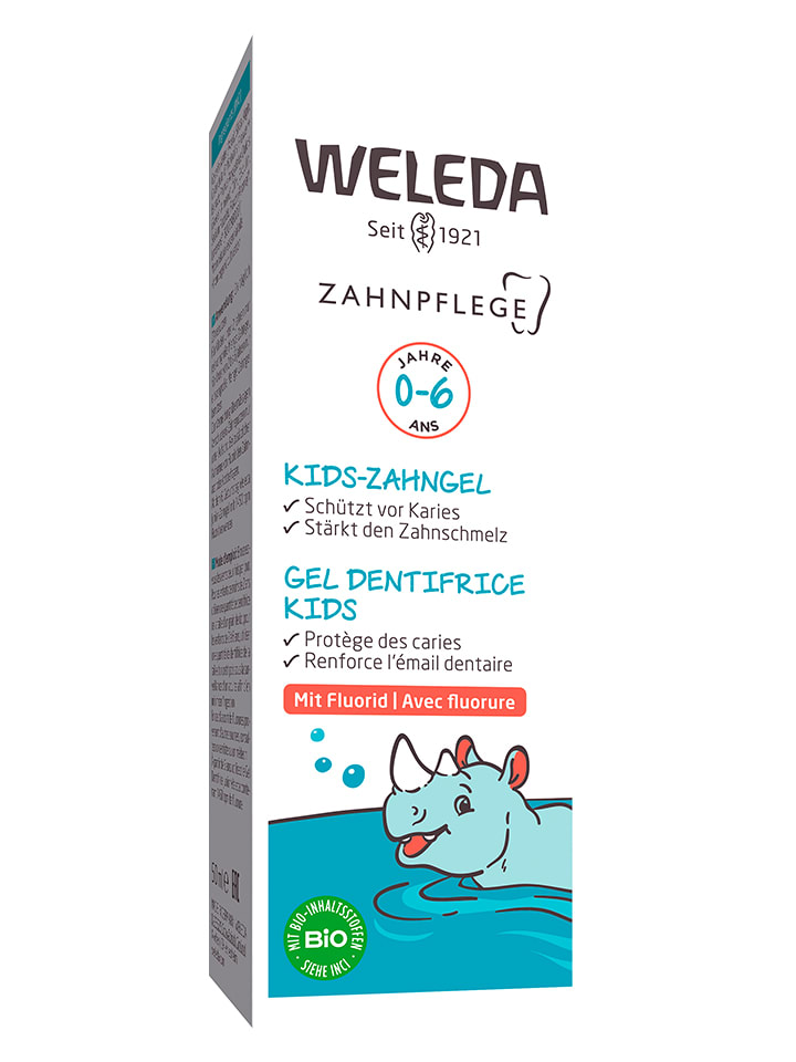 Weleda 3er-Set: Kids-Zahngel mit Fluorid, je 50 ml günstig kaufen onesize