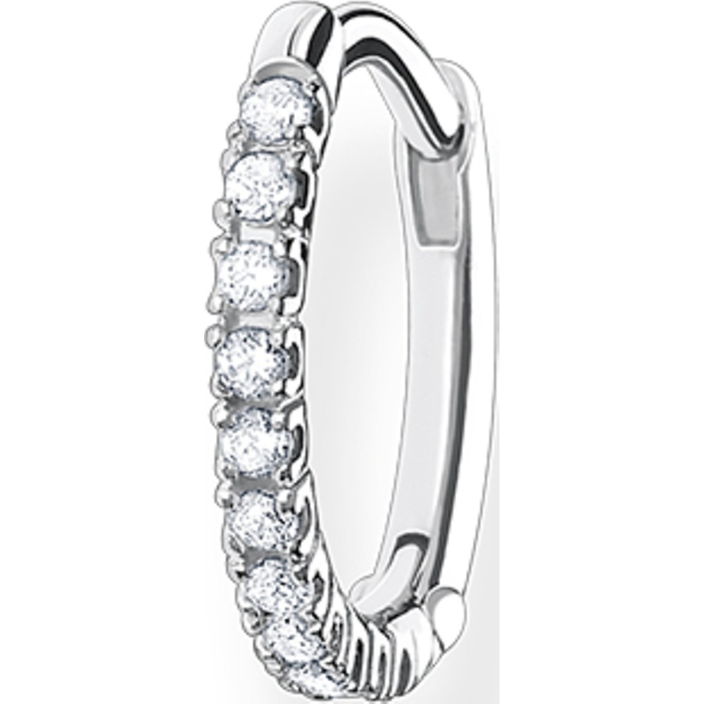 Thomas Sabo Boucle d'oreille unique 925 Argent Boucles d'oreilles