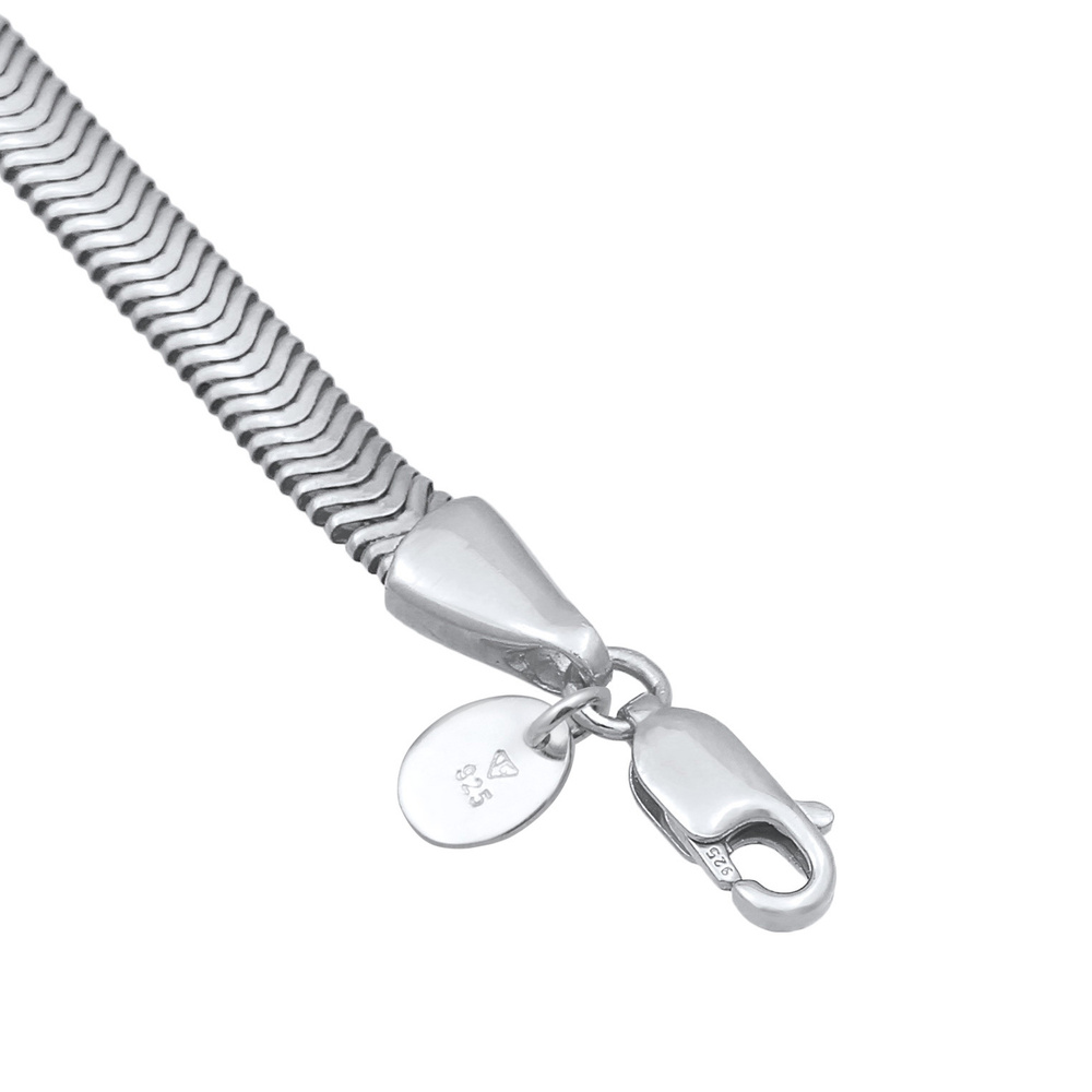 Elli PREMIUM Elli PREMIUM Bracelet de Cheville Femmes Bracelet de Cheville plat élégant en Arg Bijoux