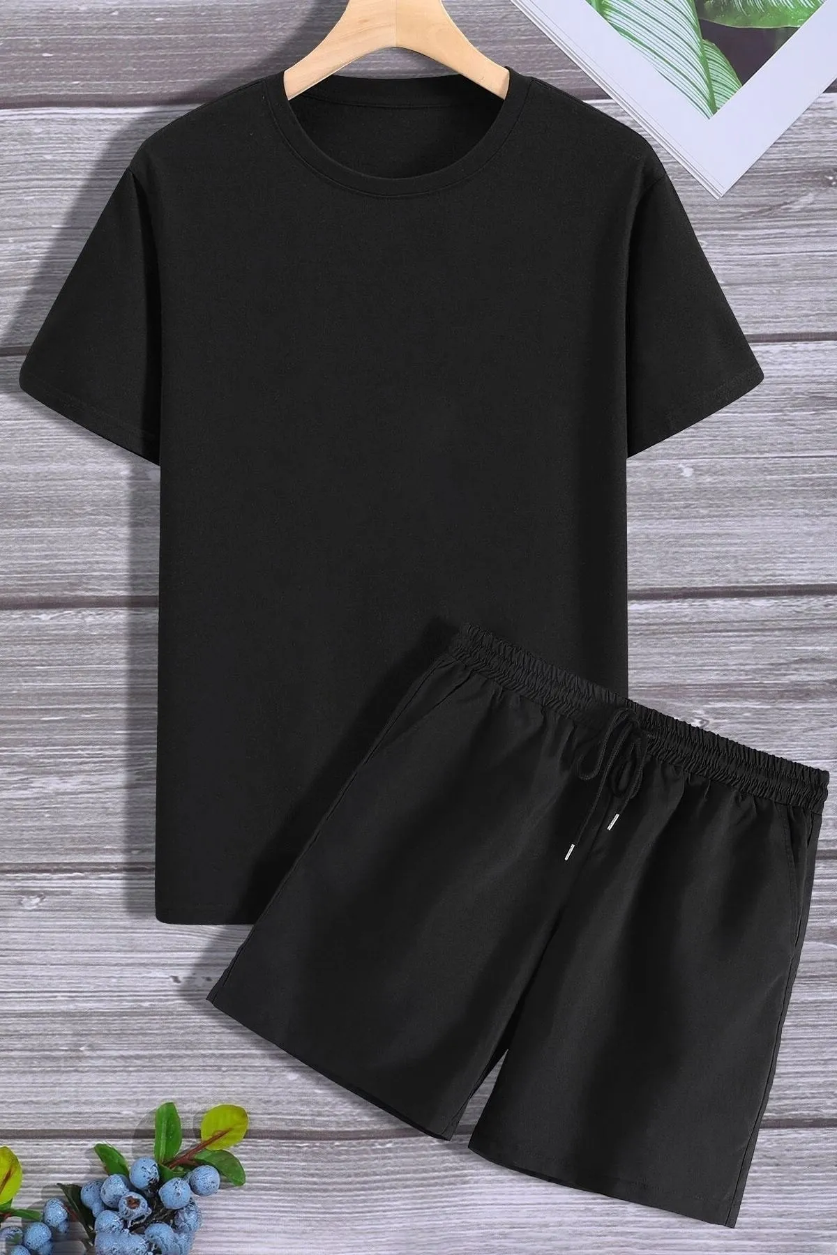 trendypassion  Unisex-Shorts-T-Shirt-Trainingsanzug-Set