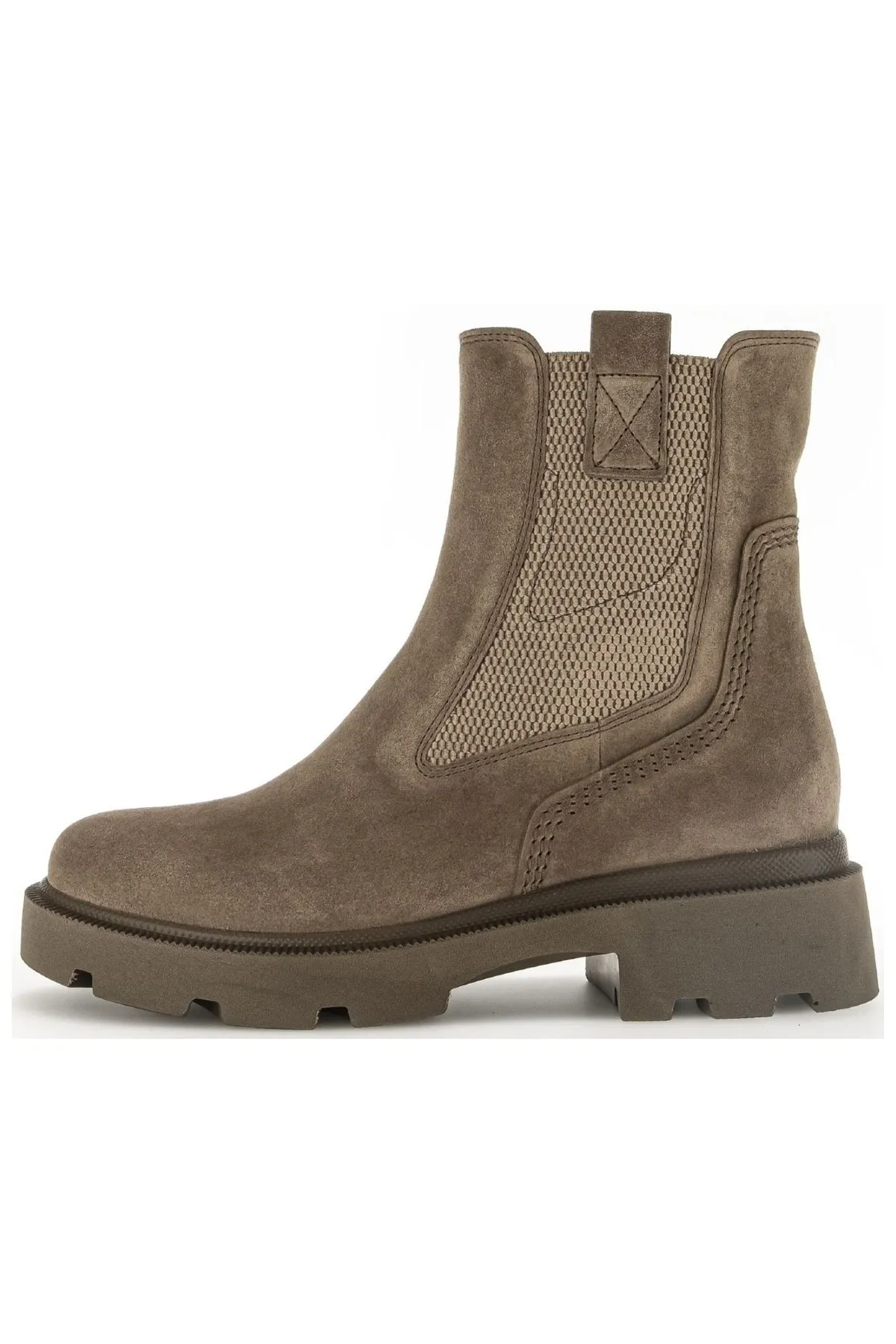 GABOR  Stiefelette - Braun - Blockabsatz