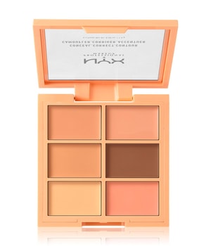 NYX Professional Makeup 3C Conceal, Correct, Contour Concealer Palette-9 g