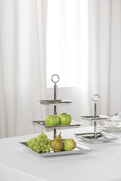 Etagere Nagano silber