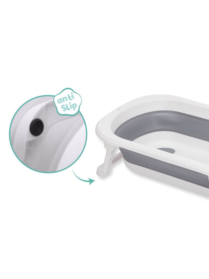 fillikid Faltbadewanne Orka Exklusiv in Grau-Weiß günstig kaufen onesize