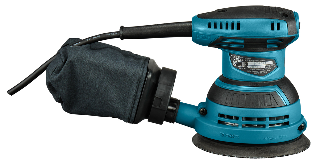 Makita MT M9204B 230V orbitální bruska 125 mm v krabičce