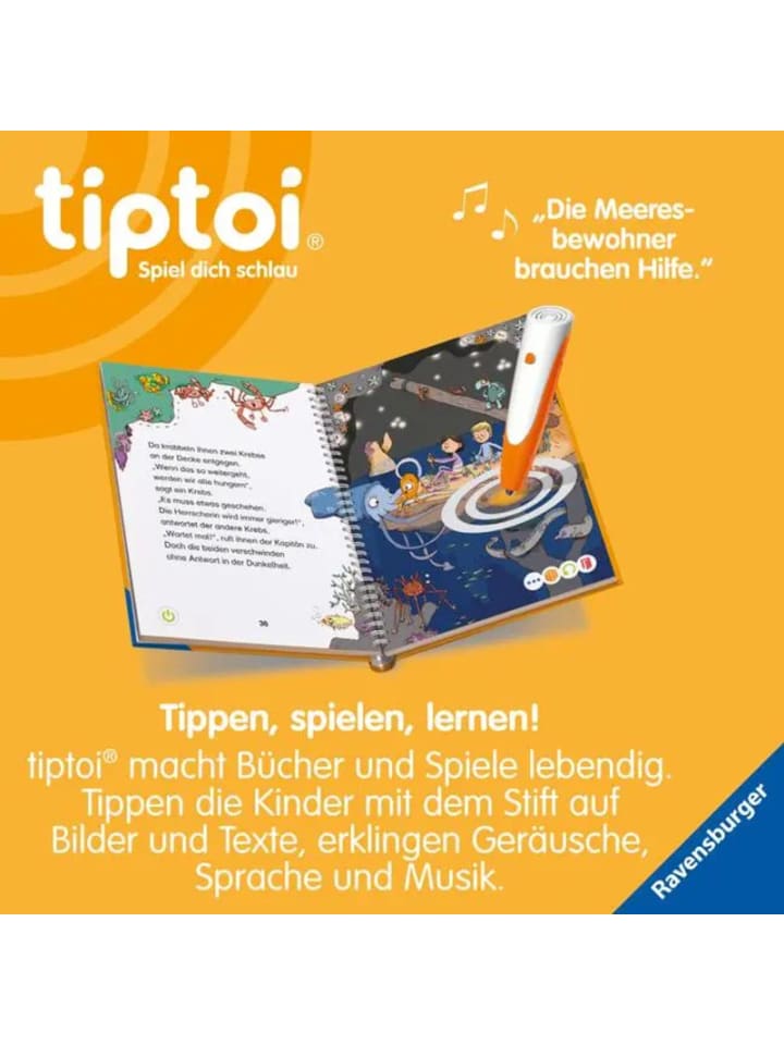 Ravensburger tiptoi® Lese-Lausch-Abenteuer - Tiefsee günstig kaufen onesize