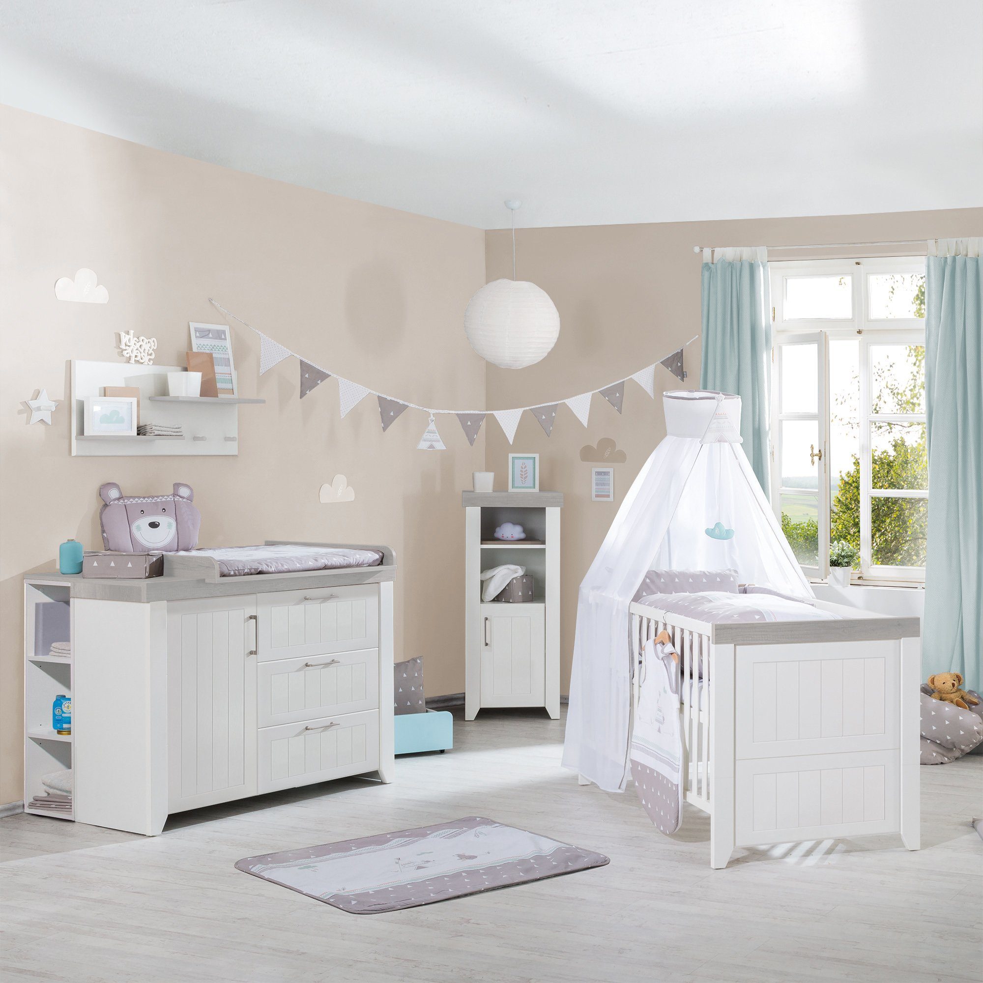 roba® Wickelkommode Wilma, breit, Made in Europe