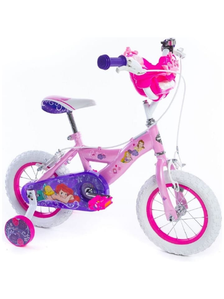 Disney Kinderfahrrad 12 Zoll – Mit Stützrädern für sichere erste Fahrten in Rosa günstig kaufen onesize