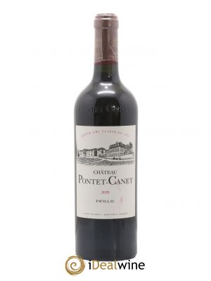 Château Pontet Canet 5ème Grand Cru Classé  2011 - Lot de 1 Bouteille