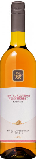 2021 Königschaffhauser Steingrüble Spätburgunder Weißherbst Kabinett *KS* lieblich - Winzergenossenschaft Königschaffhausen-Kiechlinsbergen