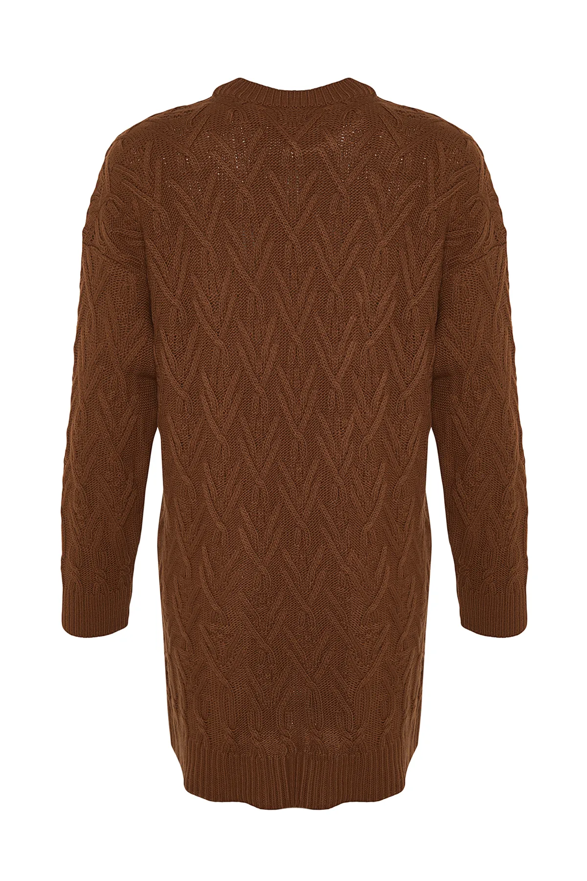 Trendyol Modest  Tile Openwork Rundhals-Strickpullover TCTAW24AK00051
