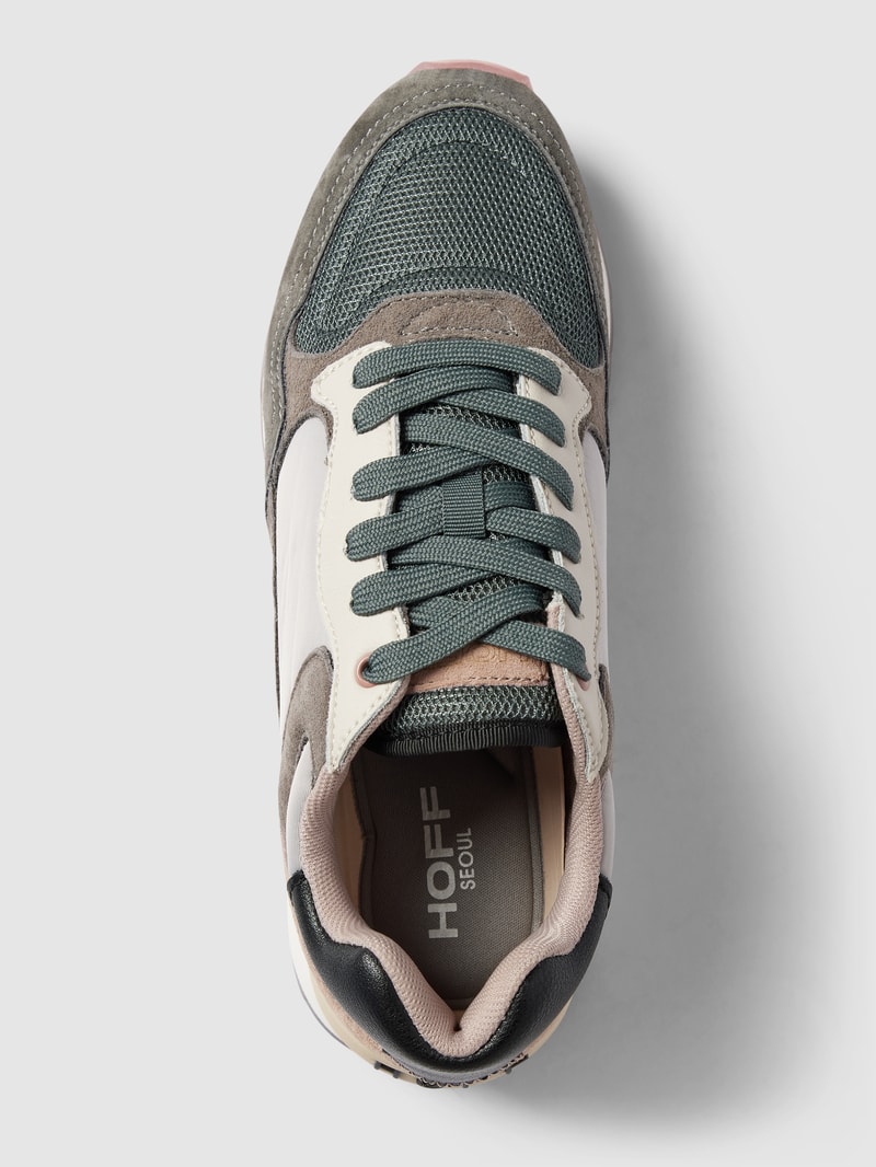 Sneaker im Colour-Blocking-Design Modell 'SEOUL' in dunkelgrau