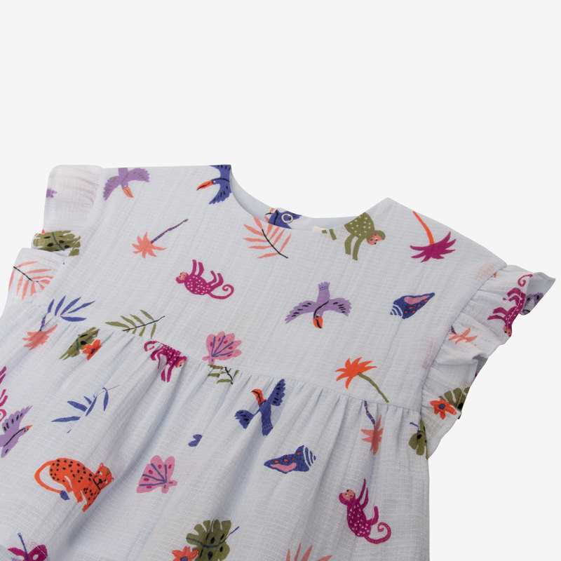 Top bébé fille exotique bleu Catimini