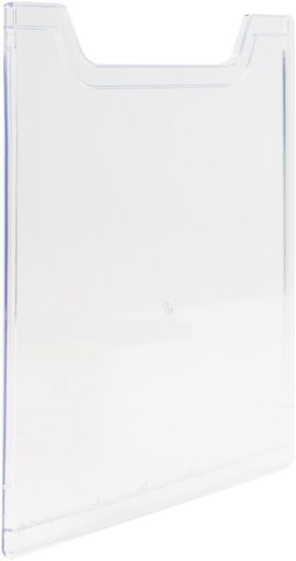 Exacompta Office Prospektständer 64558D DIN A4 Hoch Tansparent 23,9 x 0,6 x 23,2 cm