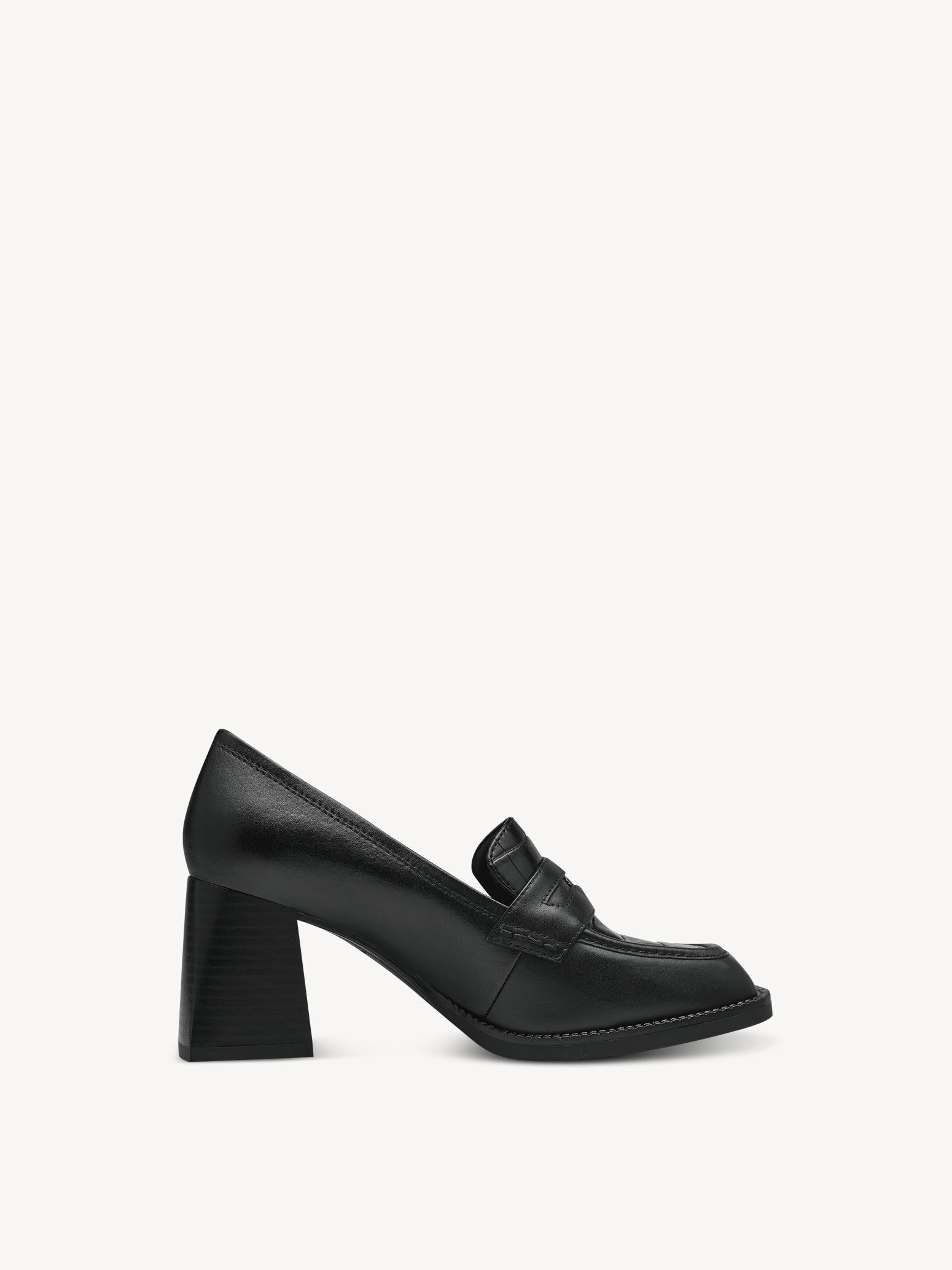 Trotteur en cuir - noir