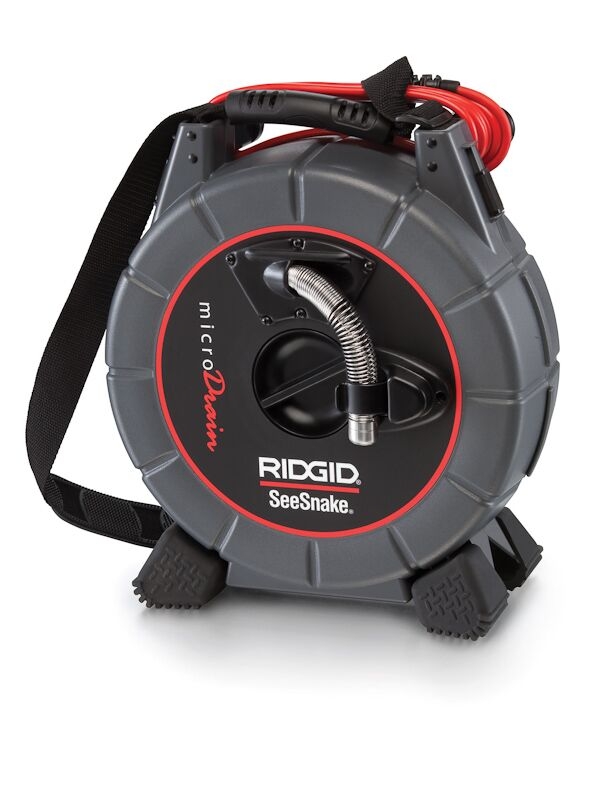 Enrouleur Ridgid 37518 MicroDrain D65S avec câble de connexion pour micro CA-300 / CA-330 / CA-350